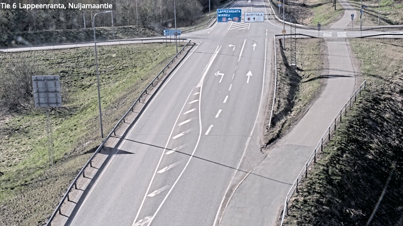 Kelikamerat Kuva Tie 6 Lappeenranta, Nuijamaantie, Lappeenranta, Etelä-Karjala