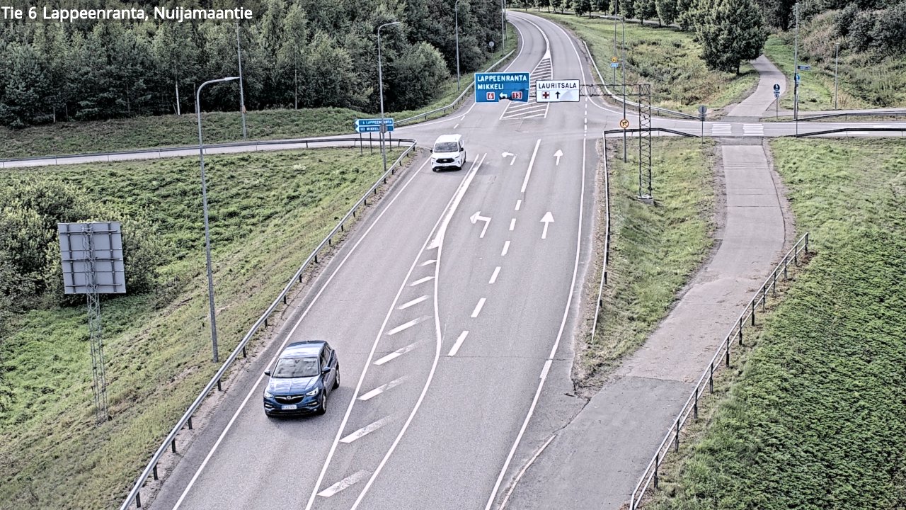 Kelikamerat Kuva Tie 6 Lappeenranta, Nuijamaantie, Lappeenranta, Etelä-Karjala