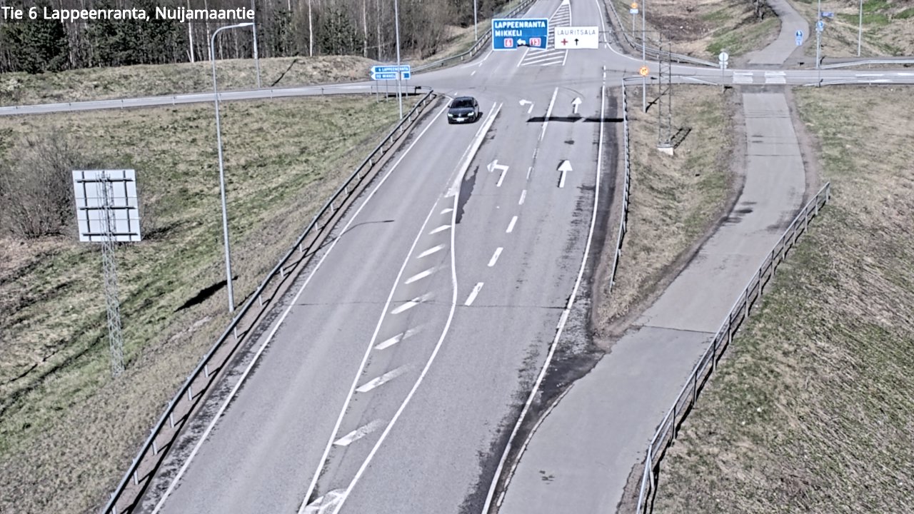 Kelikamerat Kuva Tie 6 Lappeenranta, Nuijamaantie, Lappeenranta, Etelä-Karjala