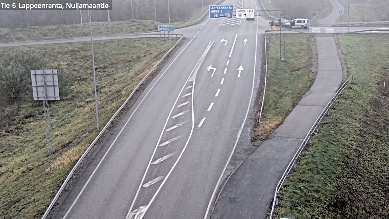 Kelikamerat Kuva Tie 6 Lappeenranta, Nuijamaantie, Lappeenranta, Etelä-Karjala