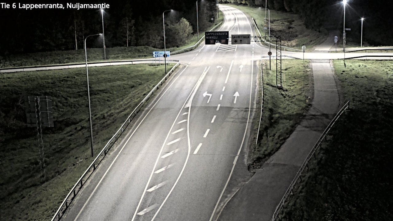 Kelikamerat Kuva Tie 6 Lappeenranta, Nuijamaantie, Lappeenranta, Etelä-Karjala