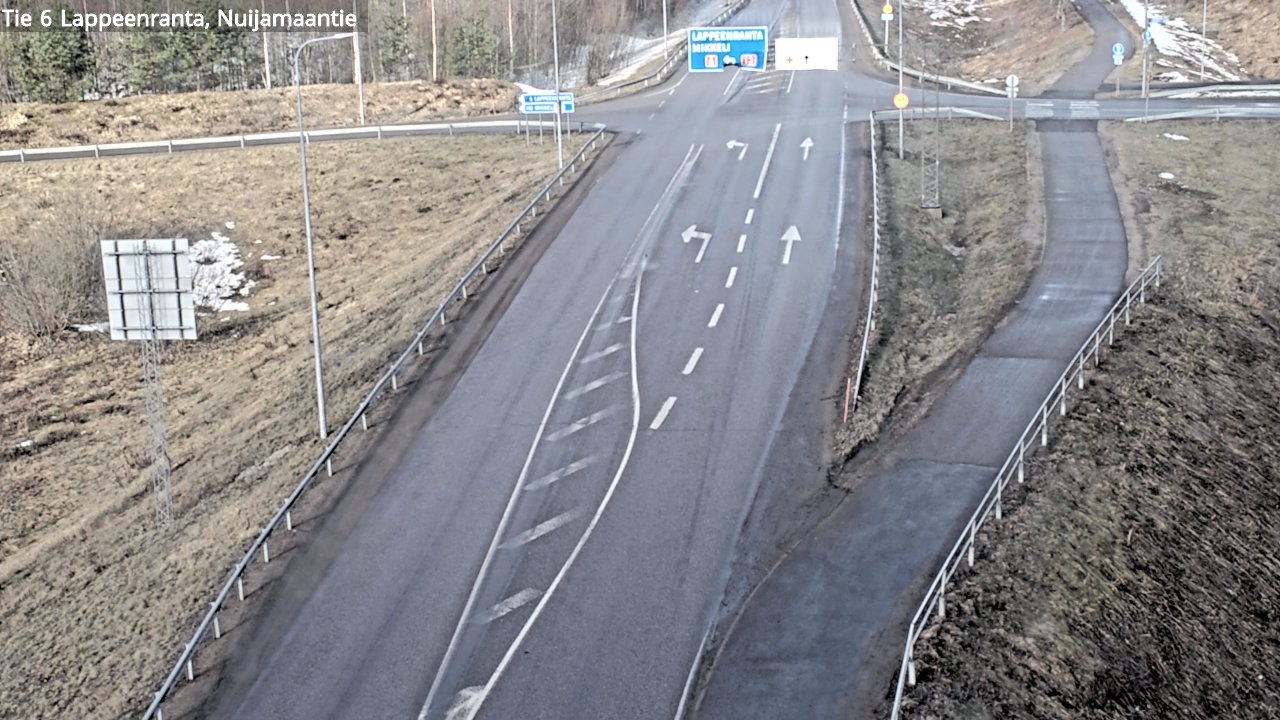 Kelikamerat Kuva Tie 6 Lappeenranta, Nuijamaantie, Lappeenranta, Etelä-Karjala