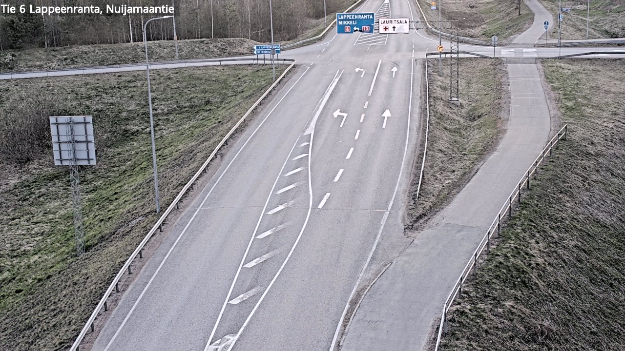 Kelikamerat Kuva Tie 6 Lappeenranta, Nuijamaantie, Lappeenranta, Etelä-Karjala