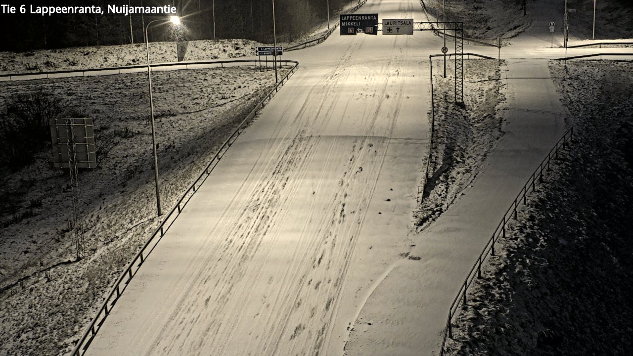 Kelikamerat Kuva Tie 6 Lappeenranta, Nuijamaantie, Lappeenranta, Etelä-Karjala