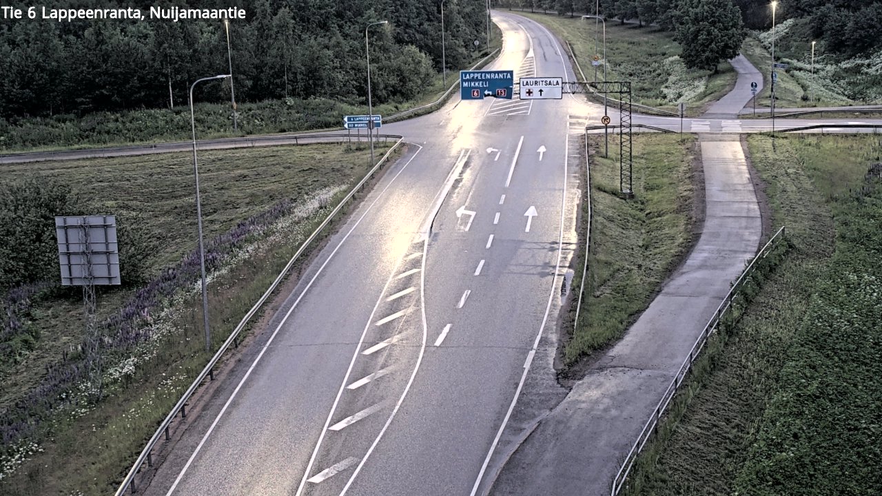Kelikamerat Kuva Tie 6 Lappeenranta, Nuijamaantie, Lappeenranta, Etelä-Karjala