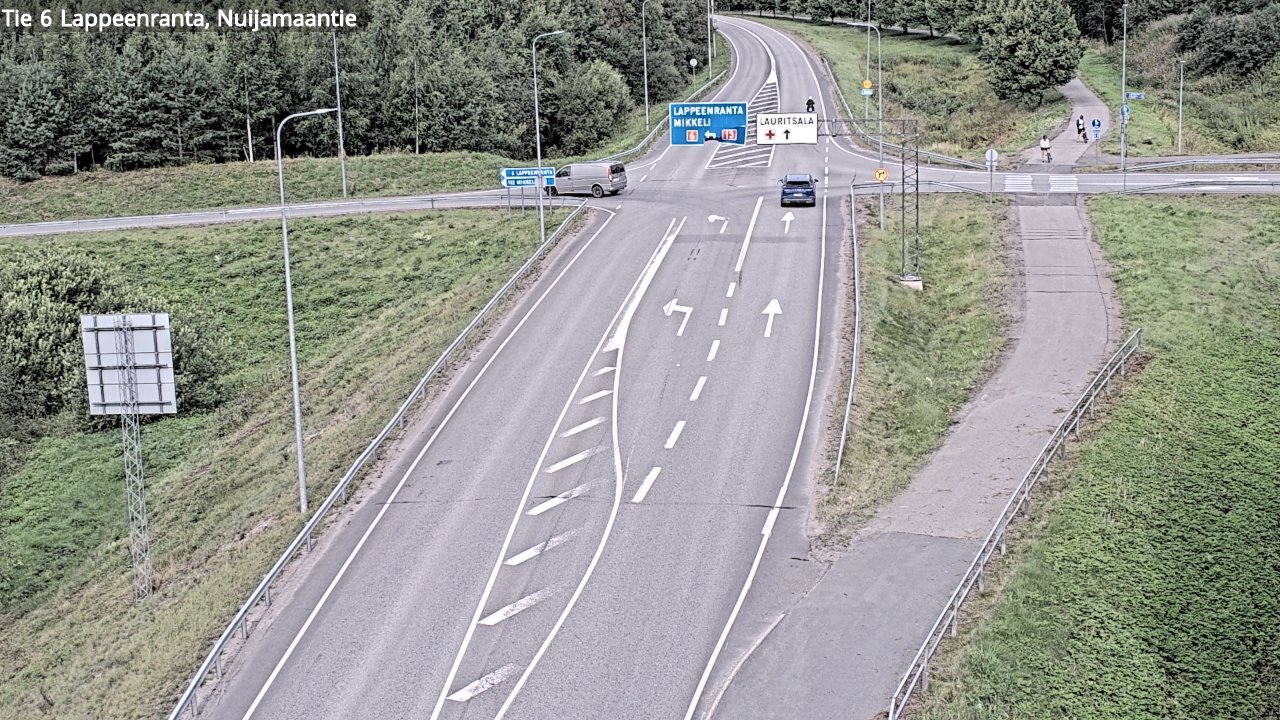 Kelikamerat Kuva Tie 6 Lappeenranta, Nuijamaantie, Lappeenranta, Etelä-Karjala