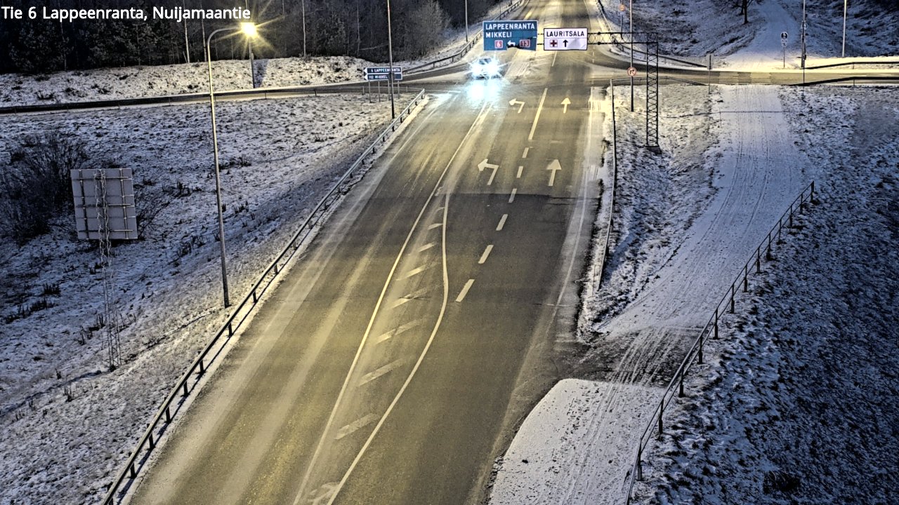 Kelikamerat Kuva Tie 6 Lappeenranta, Nuijamaantie, Lappeenranta, Etelä-Karjala