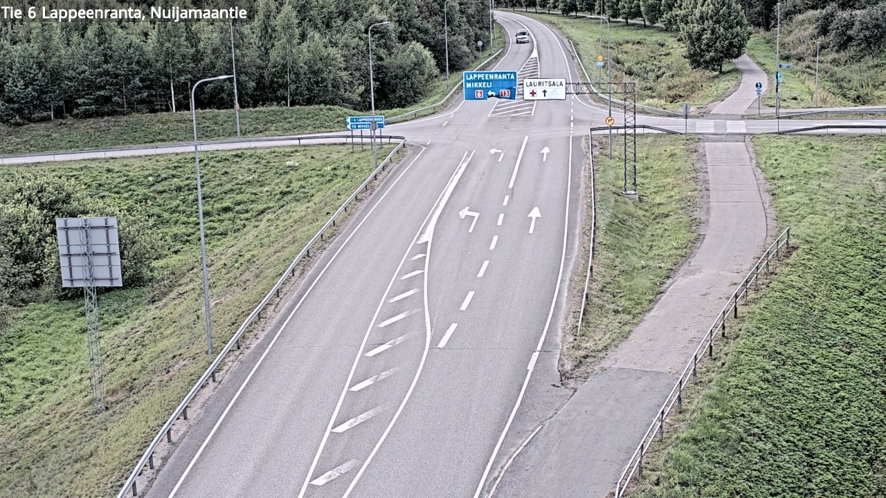 Kelikamerat Kuva Tie 6 Lappeenranta, Nuijamaantie, Lappeenranta, Etelä-Karjala