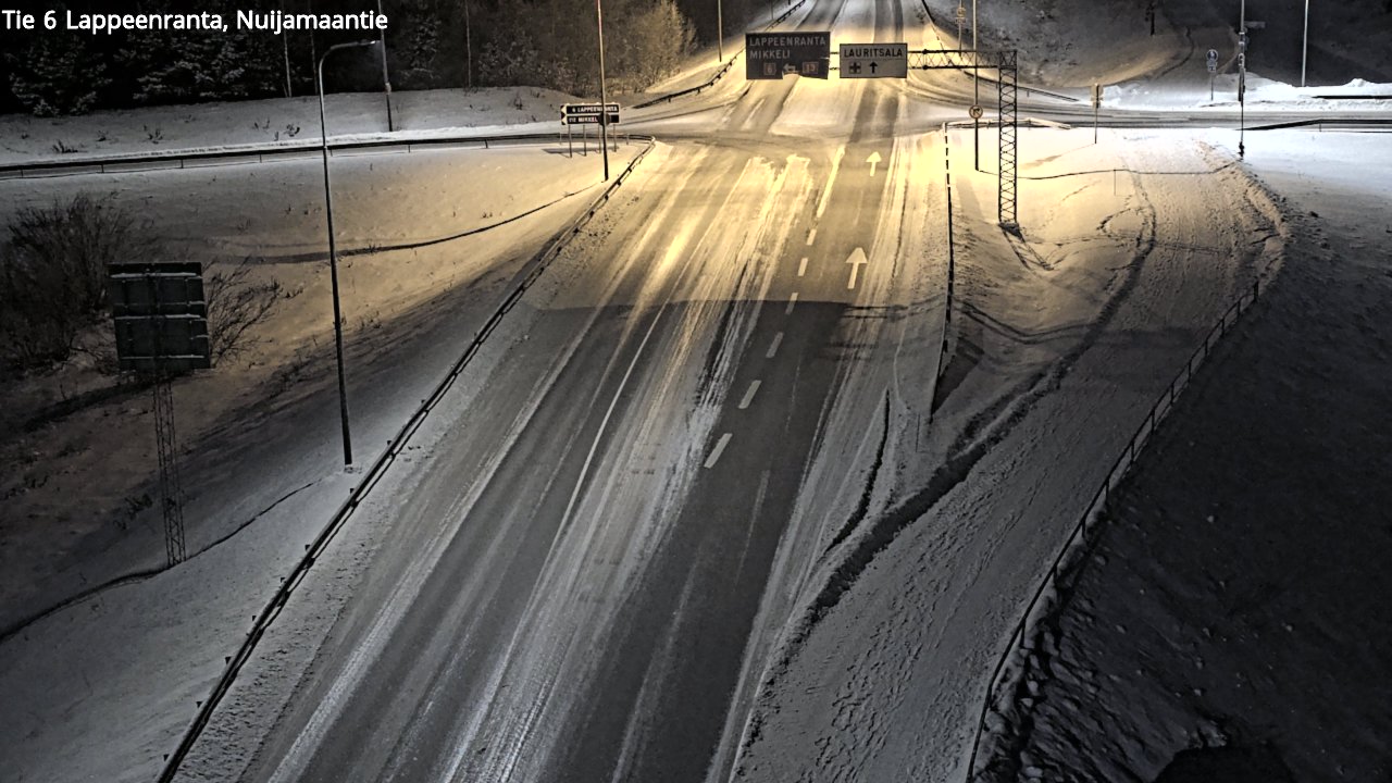 Kelikamerat Kuva Tie 6 Lappeenranta, Nuijamaantie, Lappeenranta, Etelä-Karjala