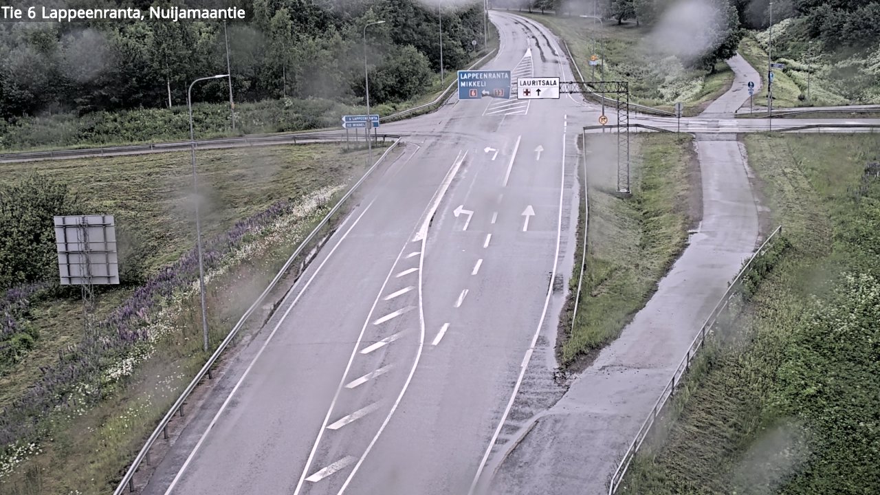 Kelikamerat Kuva Tie 6 Lappeenranta, Nuijamaantie, Lappeenranta, Etelä-Karjala