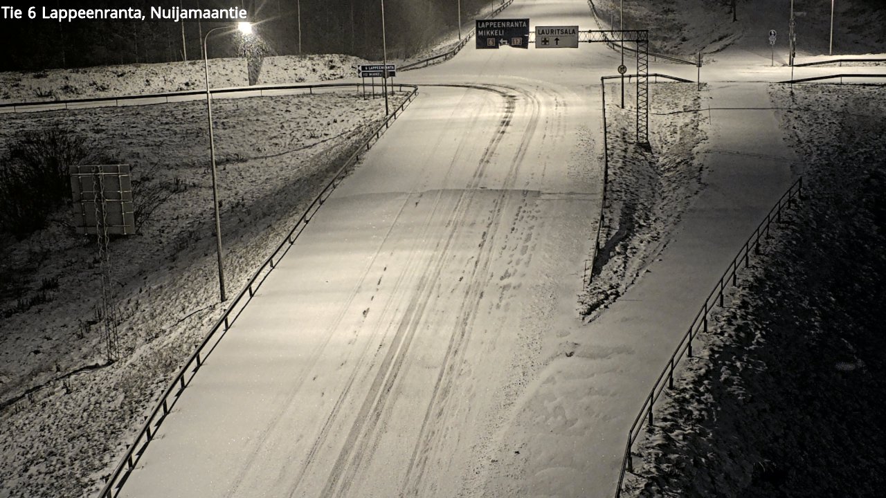 Kelikamerat Kuva Tie 6 Lappeenranta, Nuijamaantie, Lappeenranta, Etelä-Karjala