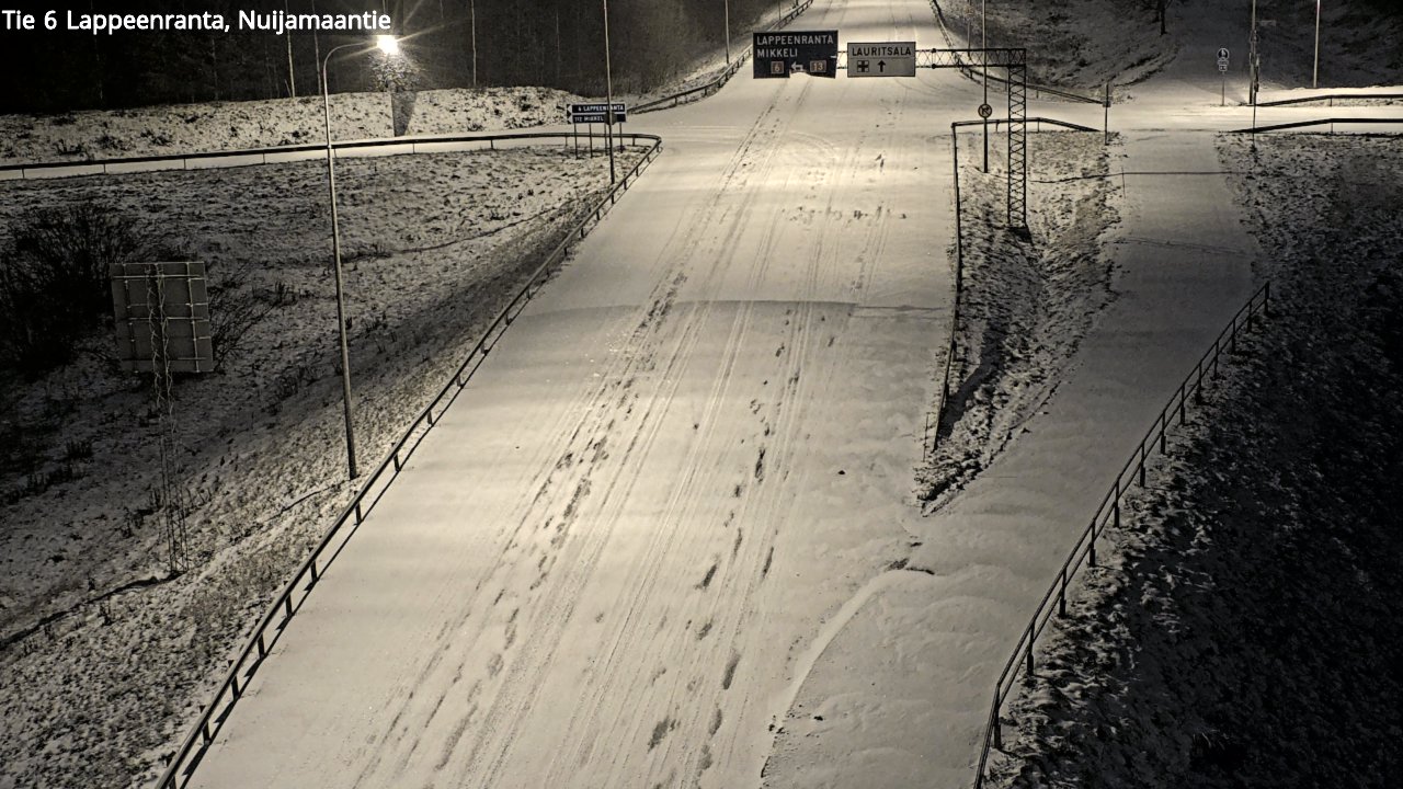 Kelikamerat Kuva Tie 6 Lappeenranta, Nuijamaantie, Lappeenranta, Etelä-Karjala