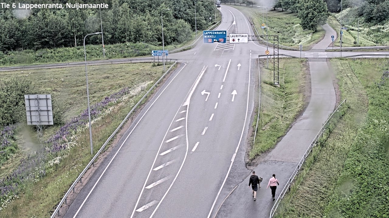 Kelikamerat Kuva Tie 6 Lappeenranta, Nuijamaantie, Lappeenranta, Etelä-Karjala