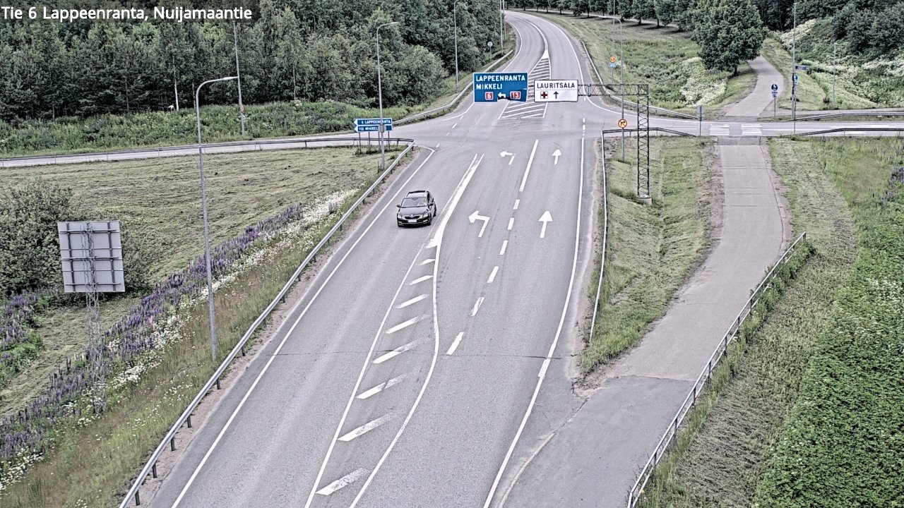 Kelikamerat Kuva Tie 6 Lappeenranta, Nuijamaantie, Lappeenranta, Etelä-Karjala