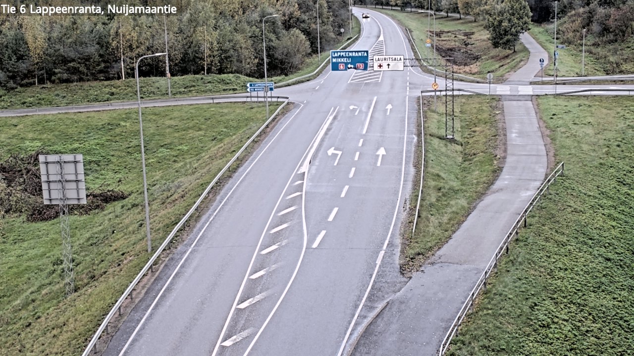Kelikamerat Kuva Tie 6 Lappeenranta, Nuijamaantie, Lappeenranta, Etelä-Karjala