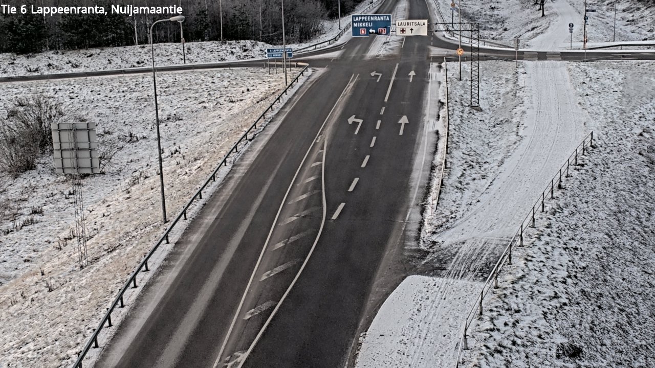 Kelikamerat Kuva Tie 6 Lappeenranta, Nuijamaantie, Lappeenranta, Etelä-Karjala