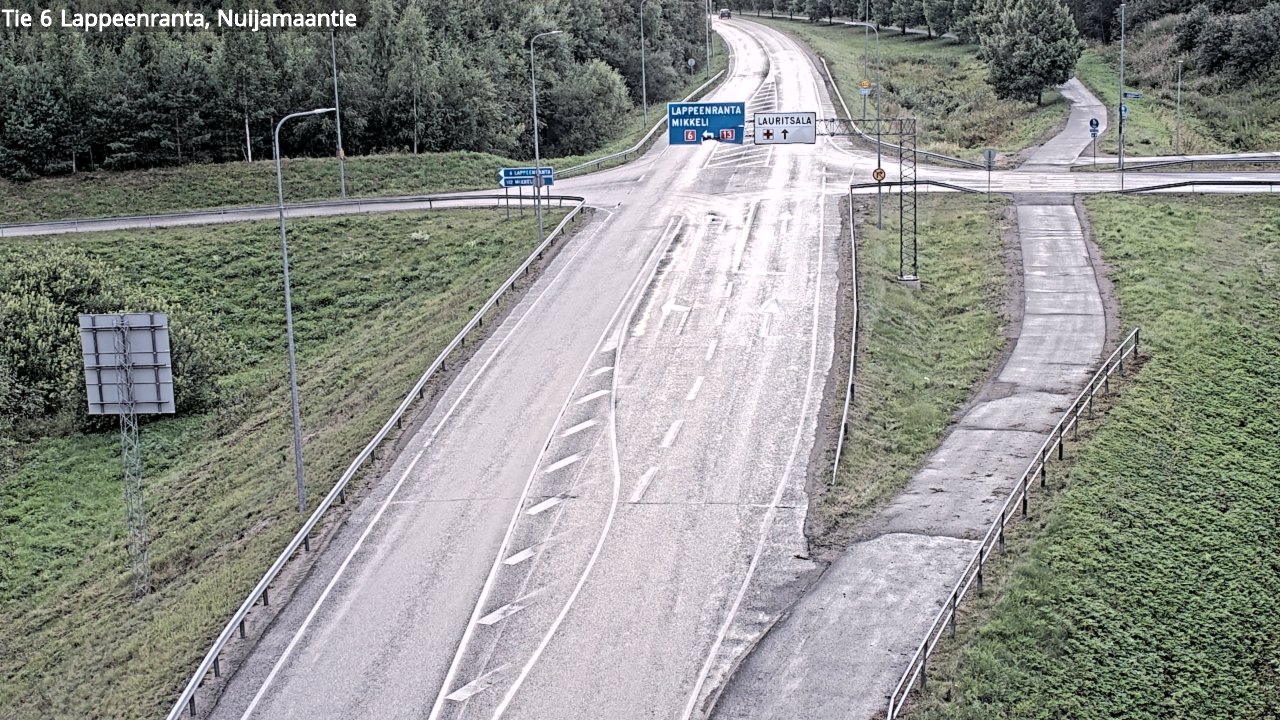 Kelikamerat Kuva Tie 6 Lappeenranta, Nuijamaantie, Lappeenranta, Etelä-Karjala