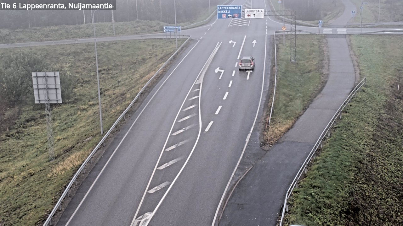 Kelikamerat Kuva Tie 6 Lappeenranta, Nuijamaantie, Lappeenranta, Etelä-Karjala