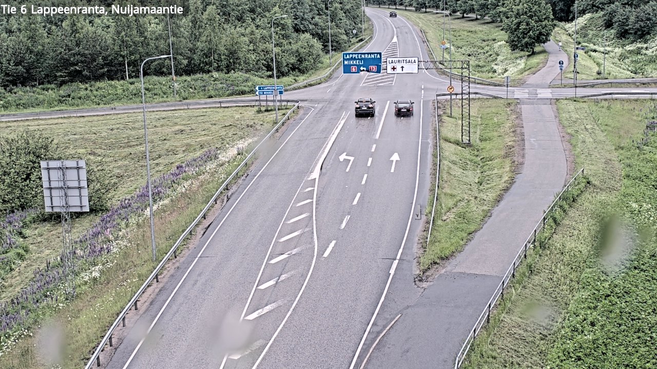 Kelikamerat Kuva Tie 6 Lappeenranta, Nuijamaantie, Lappeenranta, Etelä-Karjala