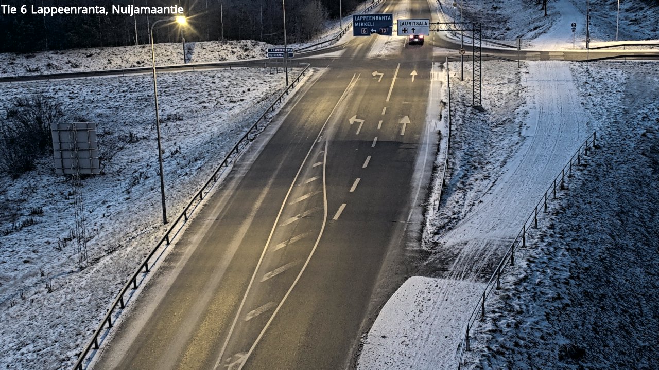 Kelikamerat Kuva Tie 6 Lappeenranta, Nuijamaantie, Lappeenranta, Etelä-Karjala