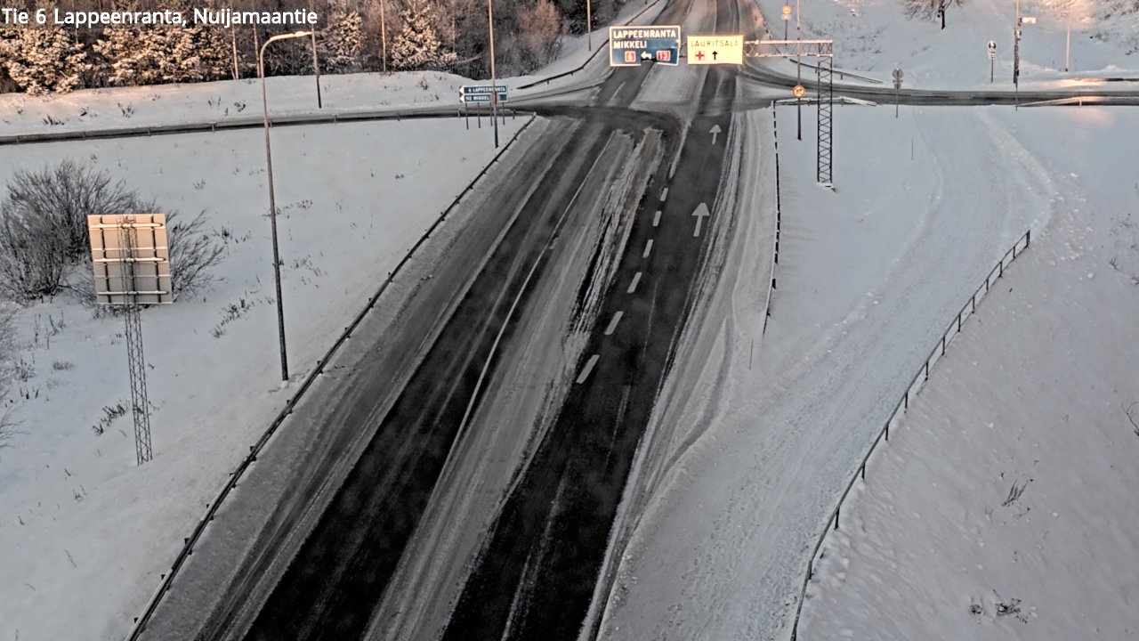 Kelikamerat Kuva Tie 6 Lappeenranta, Nuijamaantie, Lappeenranta, Etelä-Karjala