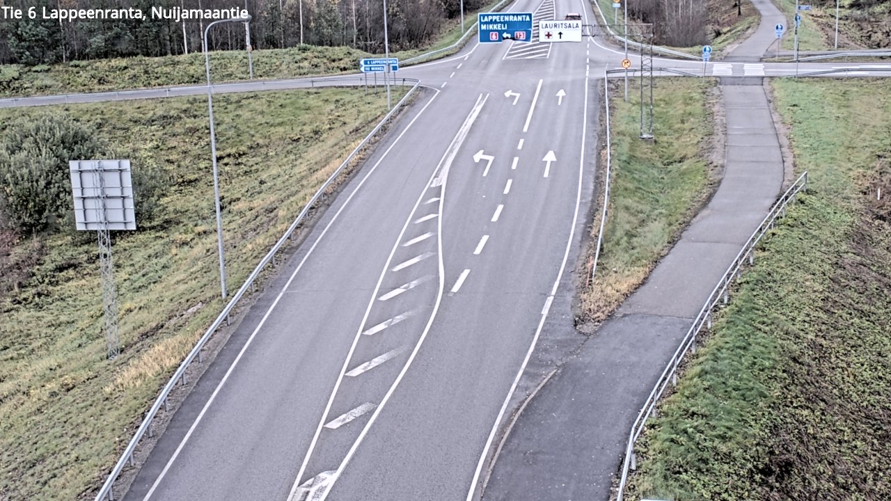 Kelikamerat Kuva Tie 6 Lappeenranta, Nuijamaantie, Lappeenranta, Etelä-Karjala