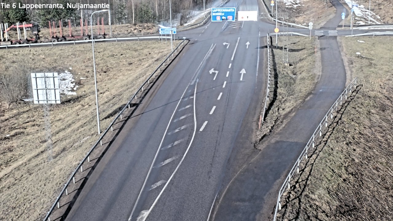 Kelikamerat Kuva Tie 6 Lappeenranta, Nuijamaantie, Lappeenranta, Etelä-Karjala