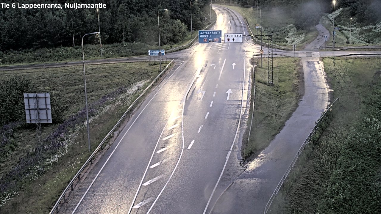 Kelikamerat Kuva Tie 6 Lappeenranta, Nuijamaantie, Lappeenranta, Etelä-Karjala