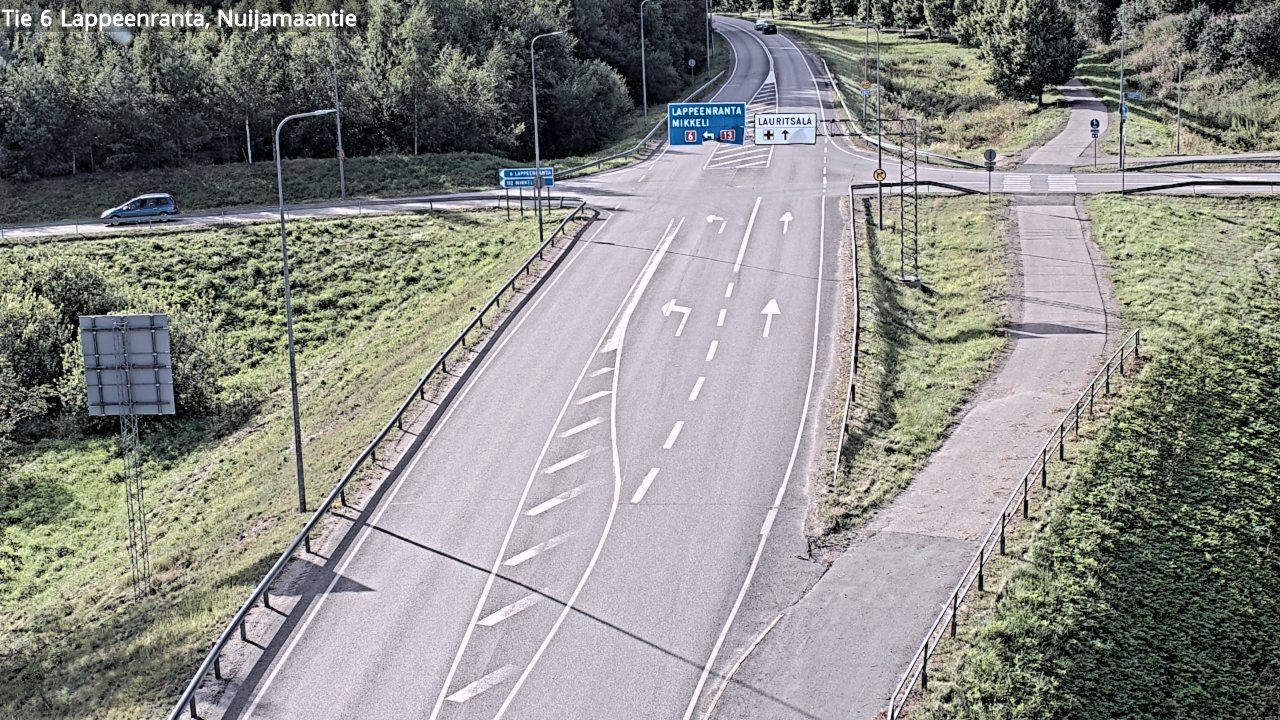 Kelikamerat Kuva Tie 6 Lappeenranta, Nuijamaantie, Lappeenranta, Etelä-Karjala