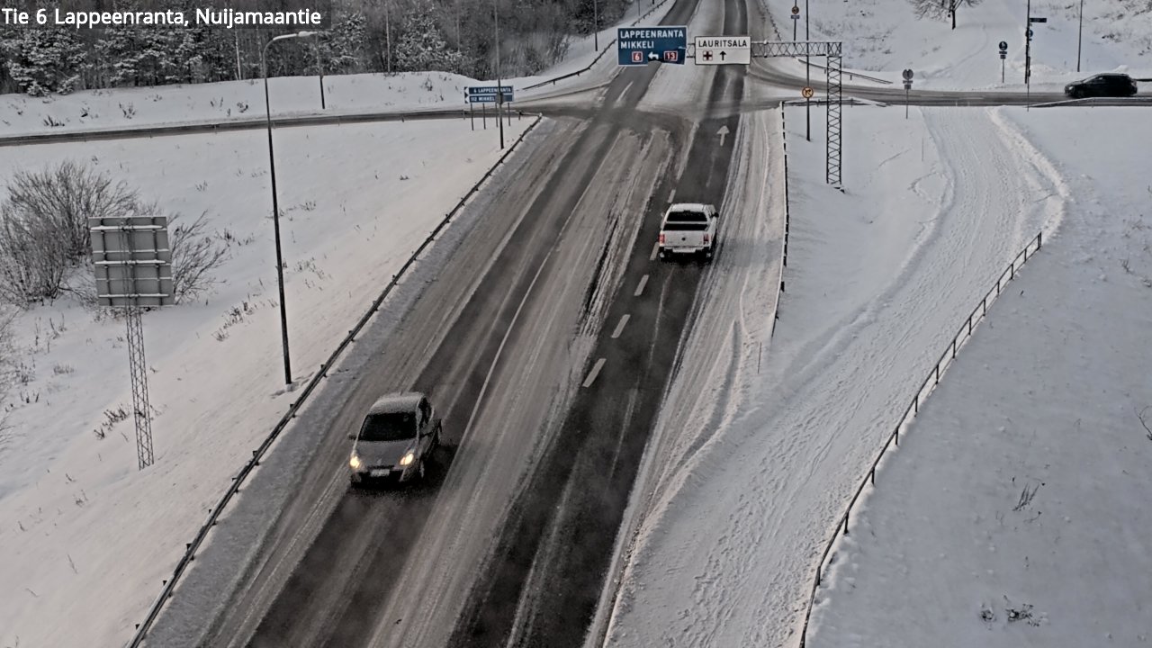 Kelikamerat Kuva Tie 6 Lappeenranta, Nuijamaantie, Lappeenranta, Etelä-Karjala