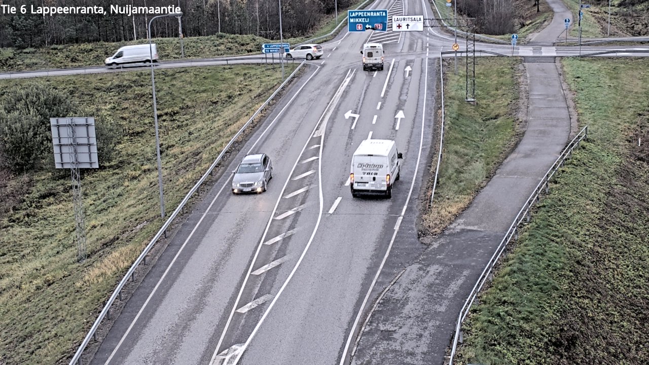 Kelikamerat Kuva Tie 6 Lappeenranta, Nuijamaantie, Lappeenranta, Etelä-Karjala