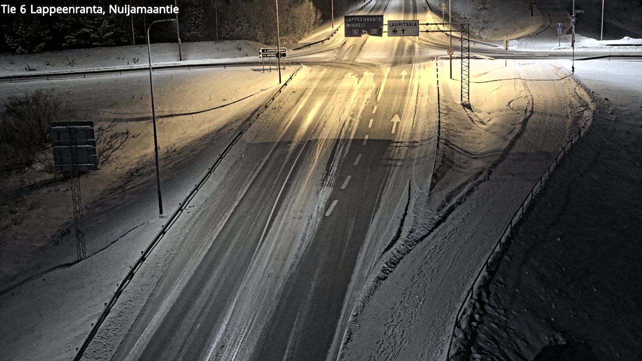 Kelikamerat Kuva Tie 6 Lappeenranta, Nuijamaantie, Lappeenranta, Etelä-Karjala