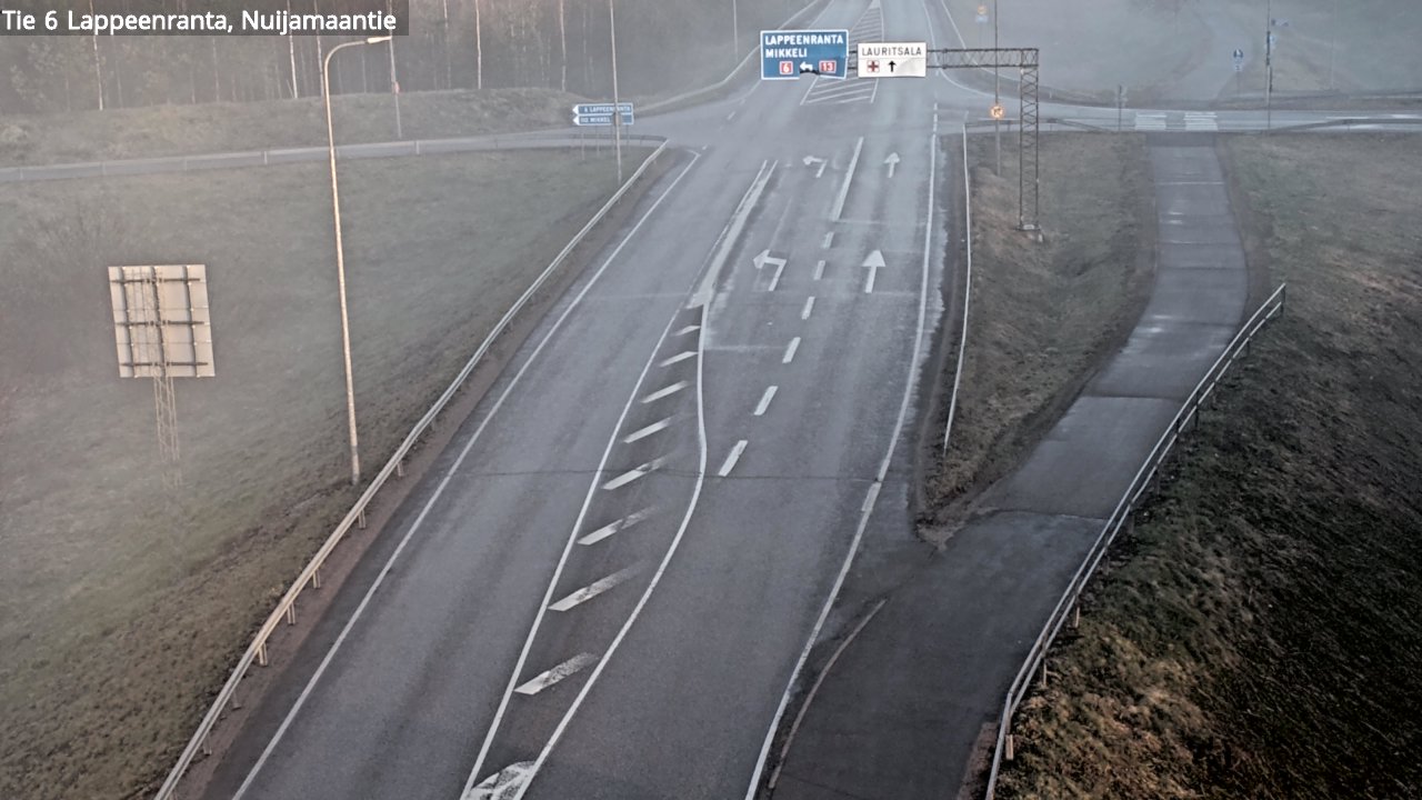 Kelikamerat Kuva Tie 6 Lappeenranta, Nuijamaantie, Lappeenranta, Etelä-Karjala