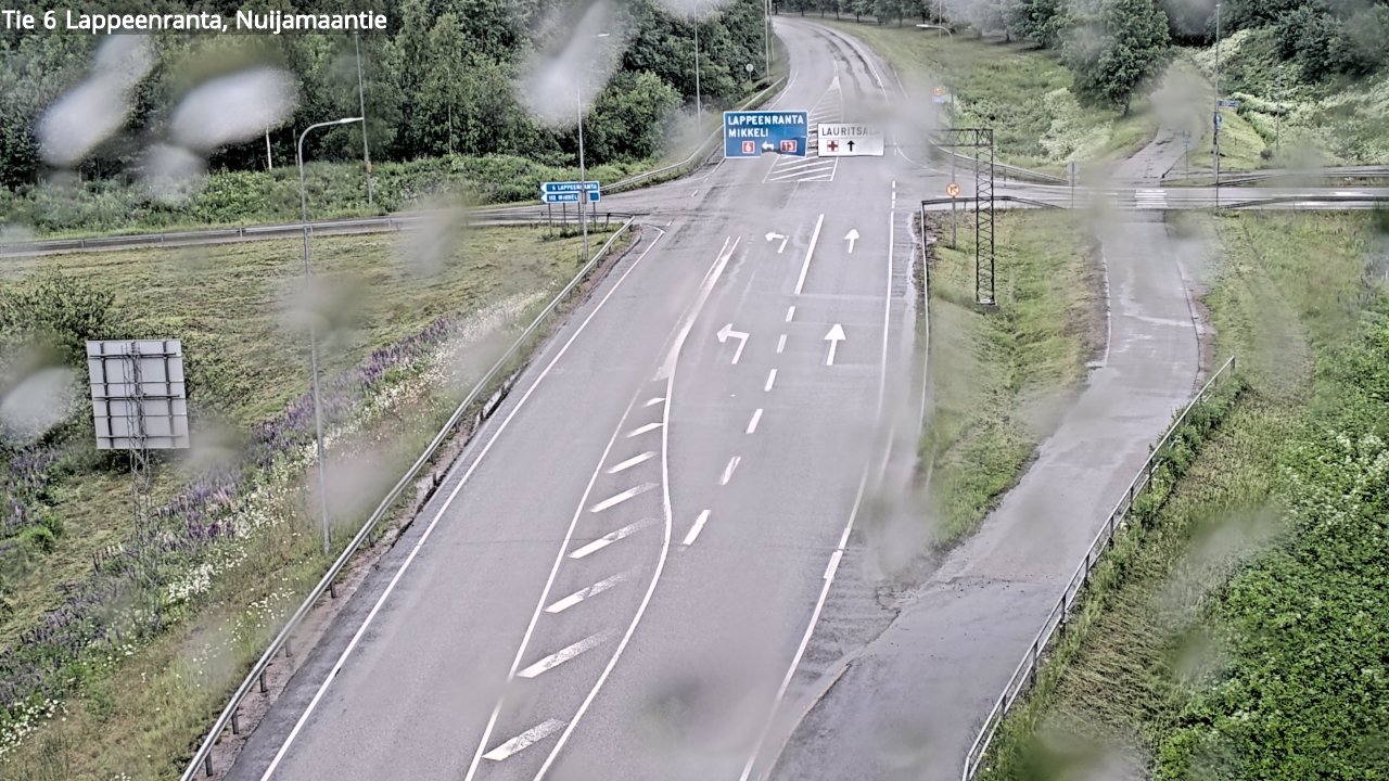 Kelikamerat Kuva Tie 6 Lappeenranta, Nuijamaantie, Lappeenranta, Etelä-Karjala