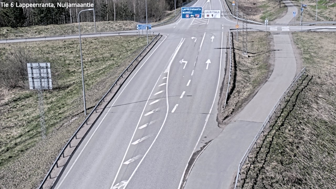 Kelikamerat Kuva Tie 6 Lappeenranta, Nuijamaantie, Lappeenranta, Etelä-Karjala