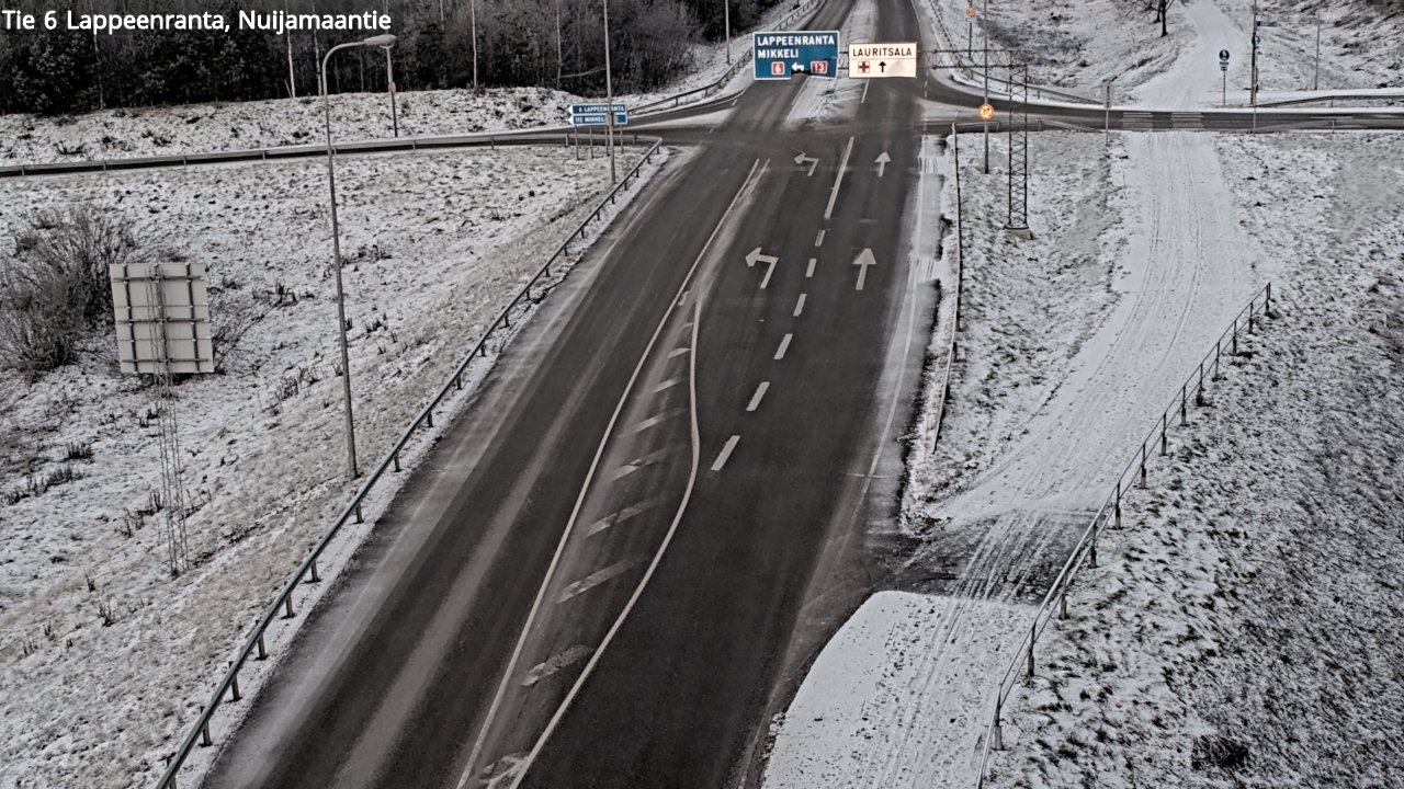 Kelikamerat Kuva Tie 6 Lappeenranta, Nuijamaantie, Lappeenranta, Etelä-Karjala