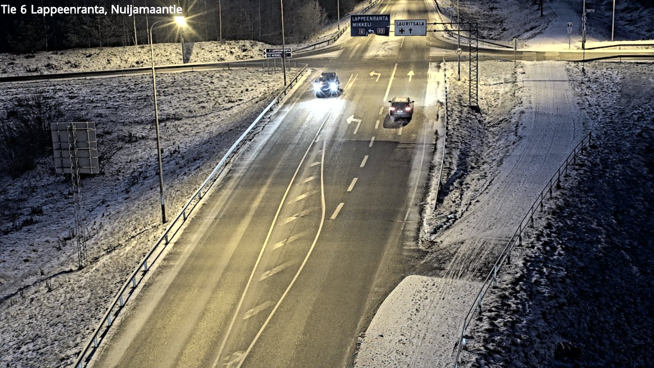 Kelikamerat Kuva Tie 6 Lappeenranta, Nuijamaantie, Lappeenranta, Etelä-Karjala