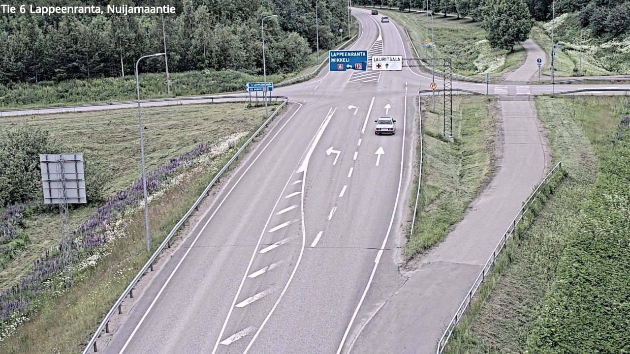 Kelikamerat Kuva Tie 6 Lappeenranta, Nuijamaantie, Lappeenranta, Etelä-Karjala