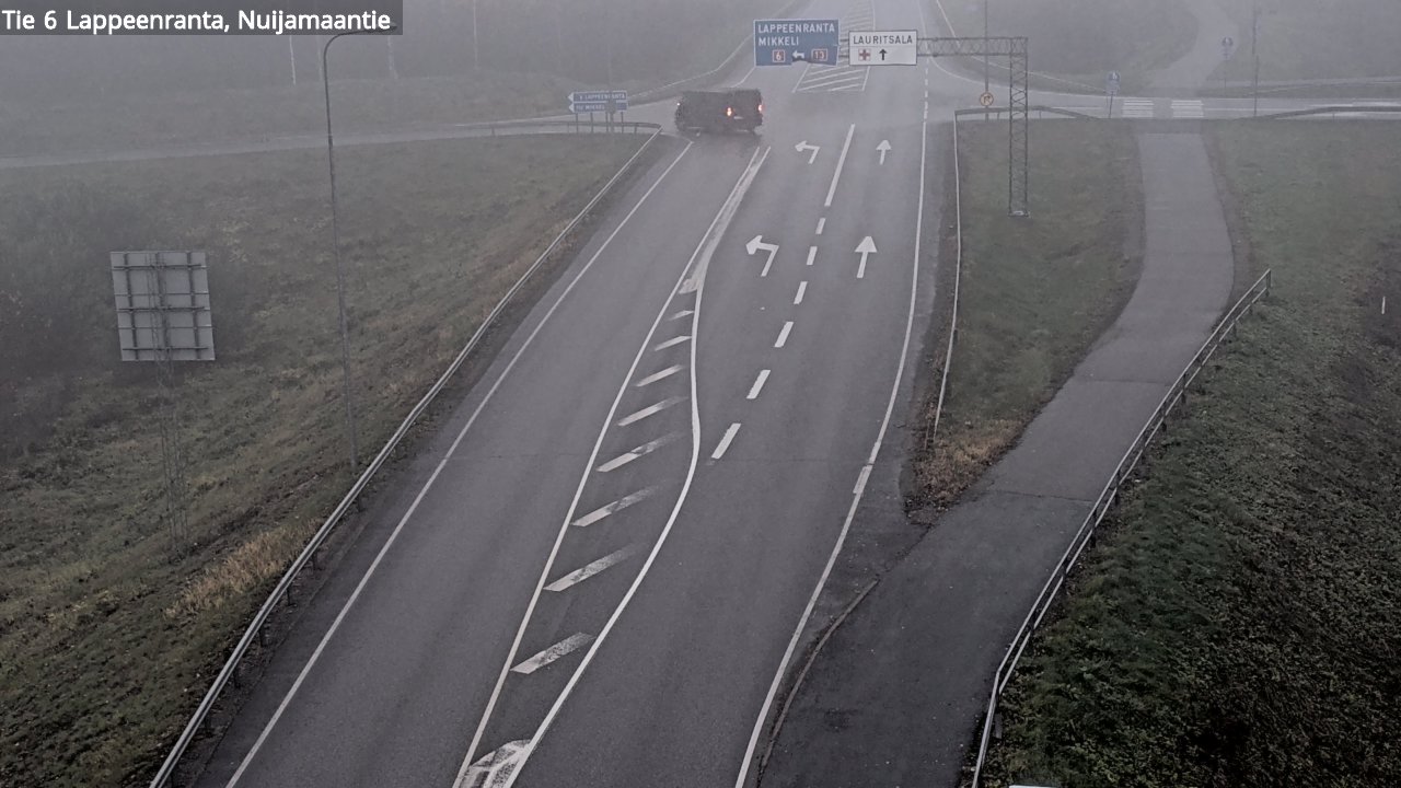 Kelikamerat Kuva Tie 6 Lappeenranta, Nuijamaantie, Lappeenranta, Etelä-Karjala