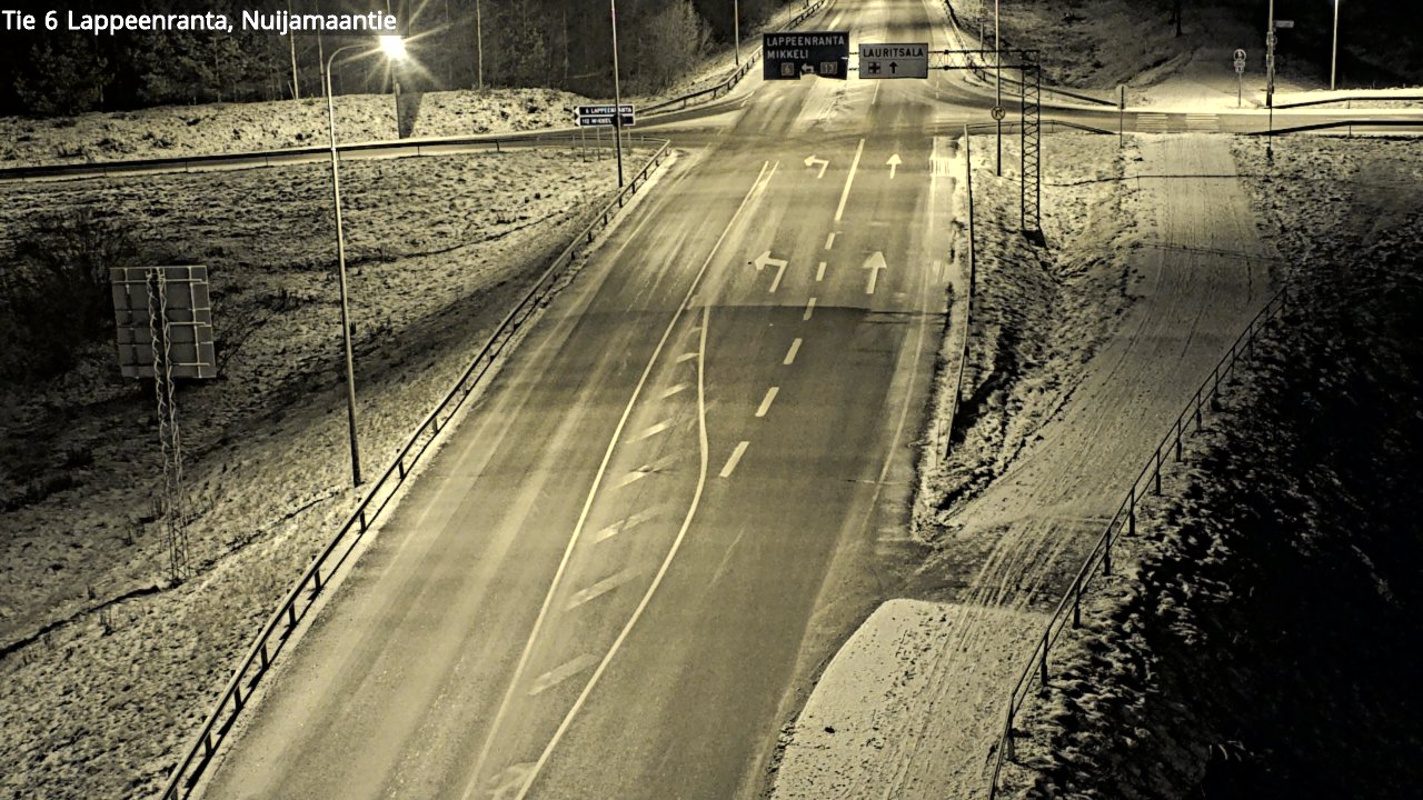 Kelikamerat Kuva Tie 6 Lappeenranta, Nuijamaantie, Lappeenranta, Etelä-Karjala