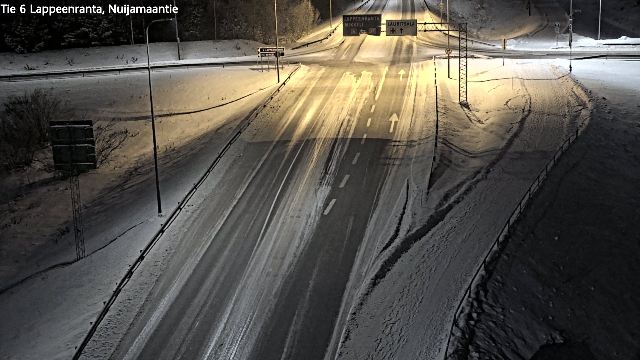 Kelikamerat Kuva Tie 6 Lappeenranta, Nuijamaantie, Lappeenranta, Etelä-Karjala