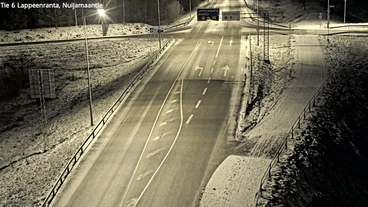 Kelikamerat Kuva Tie 6 Lappeenranta, Nuijamaantie, Lappeenranta, Etelä-Karjala