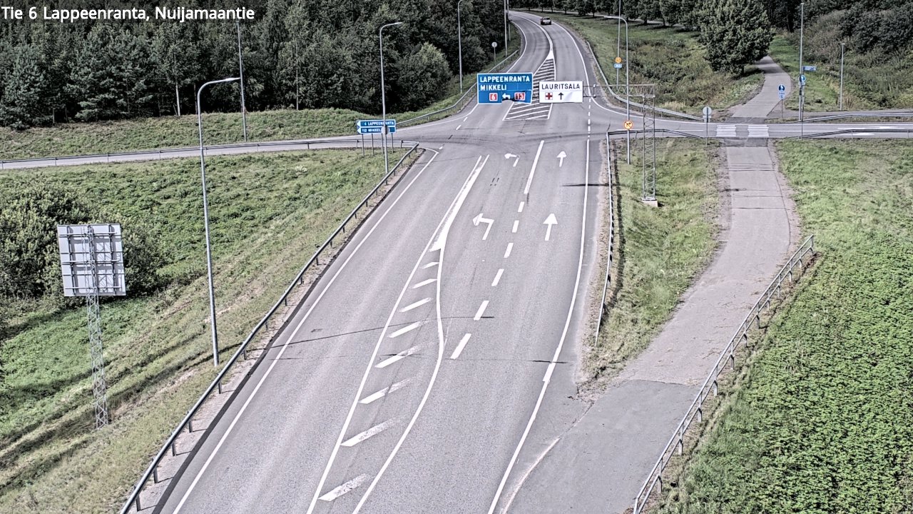 Kelikamerat Kuva Tie 6 Lappeenranta, Nuijamaantie, Lappeenranta, Etelä-Karjala