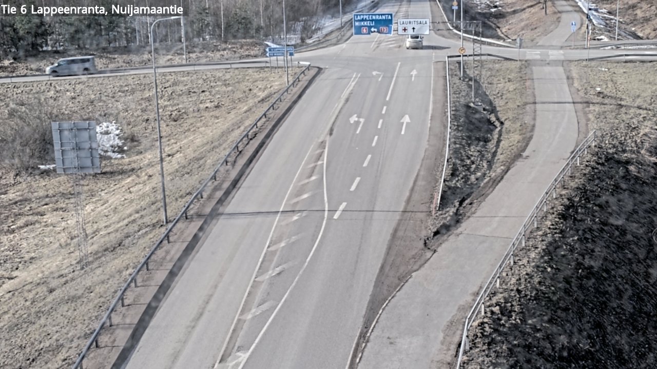 Kelikamerat Kuva Tie 6 Lappeenranta, Nuijamaantie, Lappeenranta, Etelä-Karjala