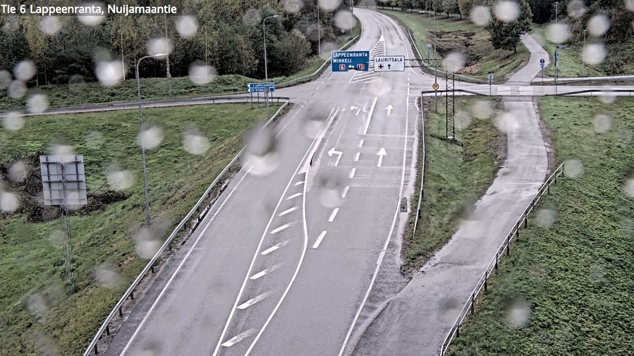 Kelikamerat Kuva Tie 6 Lappeenranta, Nuijamaantie, Lappeenranta, Etelä-Karjala