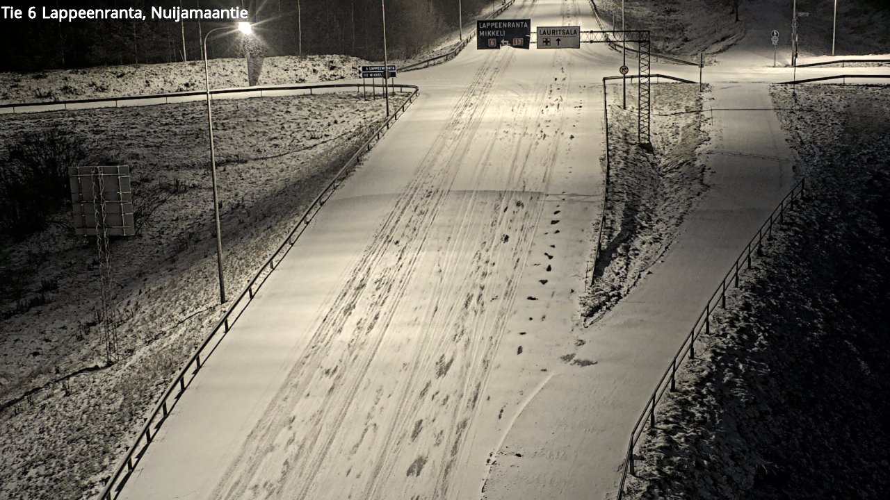 Kelikamerat Kuva Tie 6 Lappeenranta, Nuijamaantie, Lappeenranta, Etelä-Karjala