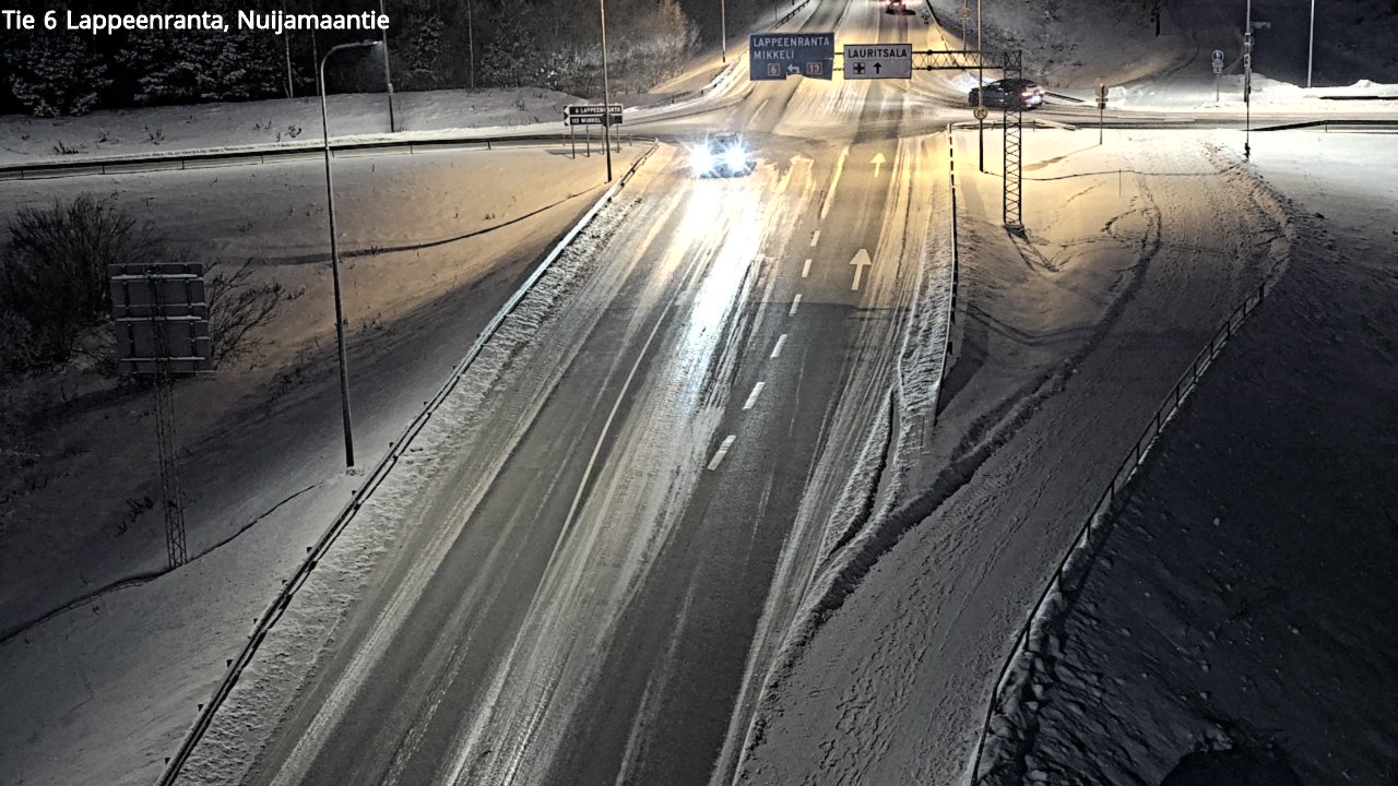 Kelikamerat Kuva Tie 6 Lappeenranta, Nuijamaantie, Lappeenranta, Etelä-Karjala