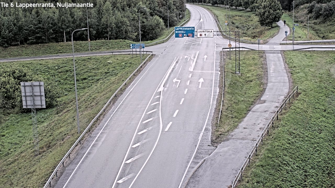 Kelikamerat Kuva Tie 6 Lappeenranta, Nuijamaantie, Lappeenranta, Etelä-Karjala