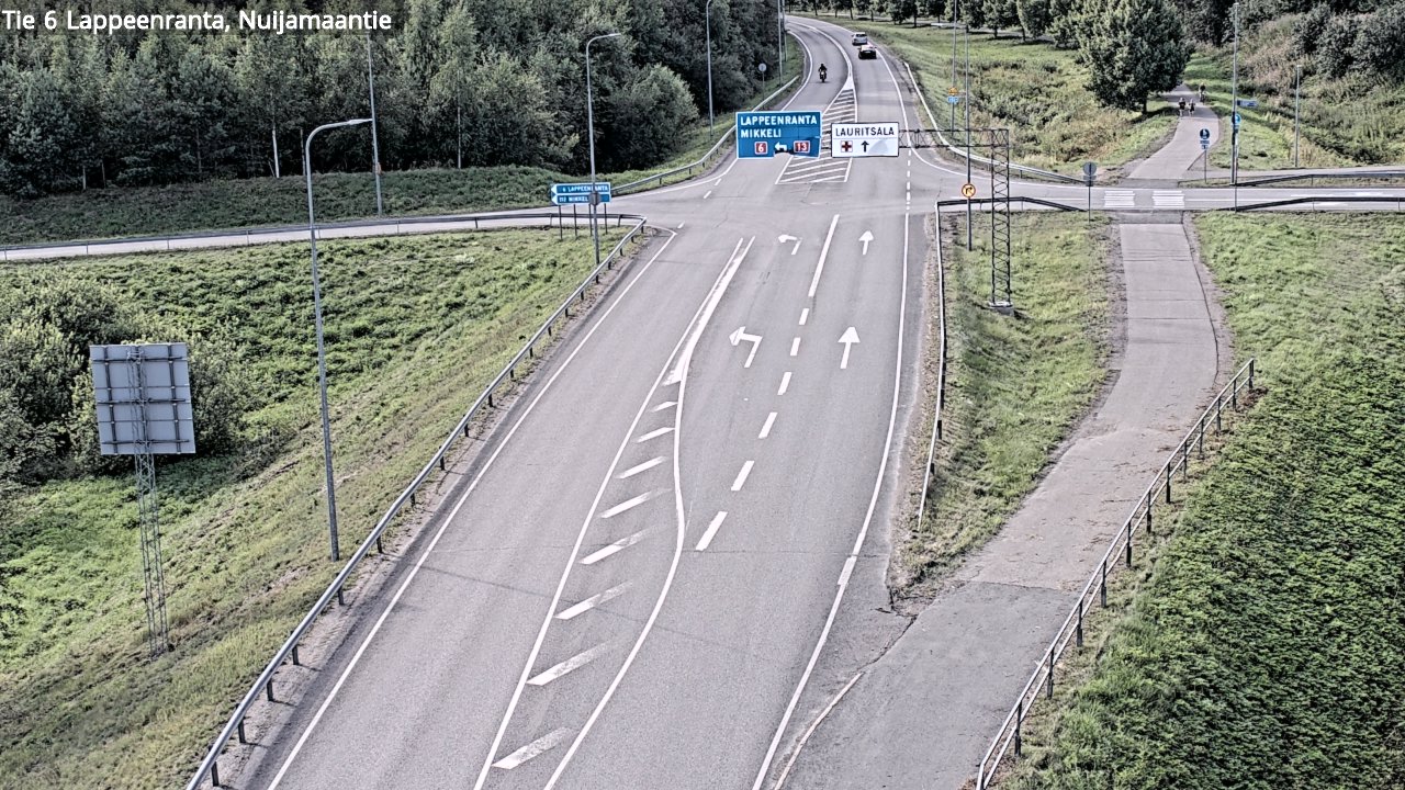Kelikamerat Kuva Tie 6 Lappeenranta, Nuijamaantie, Lappeenranta, Etelä-Karjala