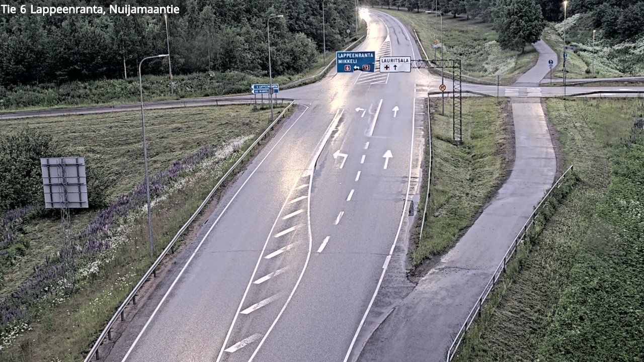 Kelikamerat Kuva Tie 6 Lappeenranta, Nuijamaantie, Lappeenranta, Etelä-Karjala
